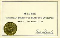 Folder 18: Membership Certificate 1