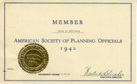 Folder 18: Membership Certificate 2