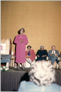 Photograph of Milred Carr at a College of Charleston Event