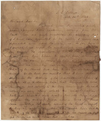062.  James H. Thornwell to William H. W. Barnwell -- September 30, 1843