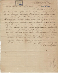 158. Henrietta Lynch to Bp Patrick Lynch -- May 18, 1861