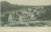 Vue de Safed, quartier juif. / View of Safed. Jewish Quarter