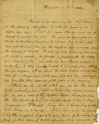 Letter from Margaret Manigault to Henrietta Drayton