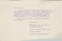 Message from Theodosia Brisbane to Burke High School Teachers, January 6, 1959