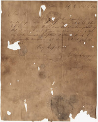 071.  Joseph S. Large to William H. W. Barnwell -- December 12, 1843