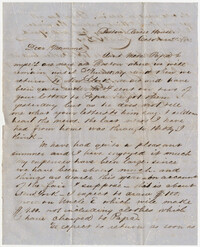 434.  Edward Barnwell to Catherine Osborn Barnwell -- October 2, 1853