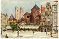 München - Künstlerhaus u. Synagoge