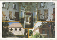 Łęczna. Wnętrze późno-renesansowe synagogi z XVII w., obecnie Muzeum Regionalne.