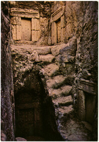 בית שערים, מערת קברים בעלת קומות אחדות / Beth Shearim, catacomb constructed in several floors