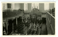 Bevis Marks Synagogue - view from the gallery