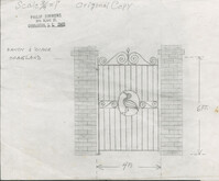 Hoagland Property gate