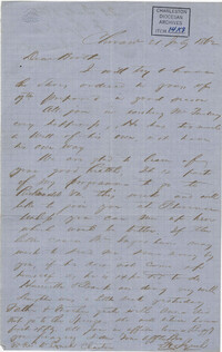 232. Francis Lynch to Bp Patrick Lynch -- July 21, 1862