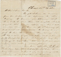 216. Francis Lynch to Bp Patrick Lynch -- April 21, 1862