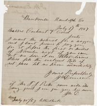 575.  J. M. Duncan to Messrs. Carhart and Curd -- July 17, 1867