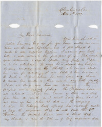 318.  Robert Woodward Barnwell to Catherine Osborn Barnwell -- October 5, 1850