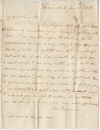222.  Edward Barnwell to Catherine Osborn Barnwell -- January 26, 1831