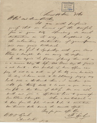 187. Francis Lynch to Bp Patrick Lynch -- December 14, 1861