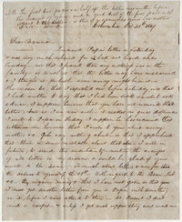 264.  Robert Woodward Barnwell to Catherine Osborn Barnwell -- October 25, 1847