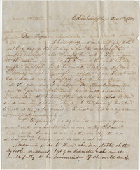 266.  Robert Woodward Barnwell to William H. W. Barnwell -- November 1, 1847