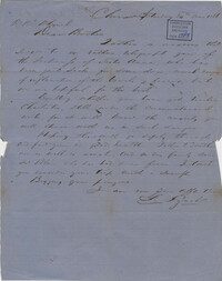 398. Francis Lynch to Bp Patrick Lynch -- March 24, 1866