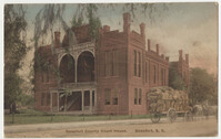 607.  Postcard of Beaufort County Courthouse