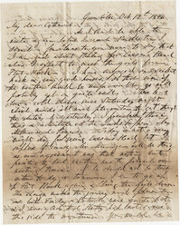 094.  William H. W. Barnwell to Catherine Barnwell -- October 12, 1846