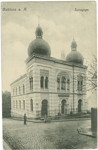 Gablonz a. N. Synagoge.
