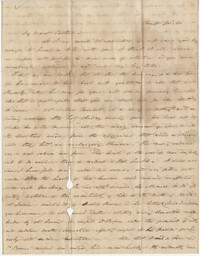 239.  Elizabeth Barnwell Fuller to William H. W. Barnwell -- January 26, 1848