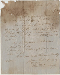 246.  Edward Barnwell to William H. W. Barnwell -- February 17, 1859