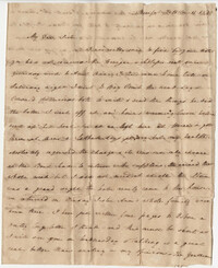 198.  Mary Bower Elliott to Catherine Osborn Barnwell -- October 11, 1830