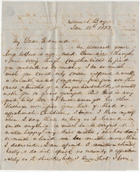 335.  Robert Woodward Barnwell to Catherine Osborn Barnwell -- January 15, 1853