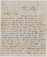 334.  Robert Woodward Barnwell to William H. W. Barnwell -- January 15, 1853