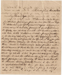 332.  Robert Woodward Barnwell to William H. W. Barnwell -- October 14, 1851