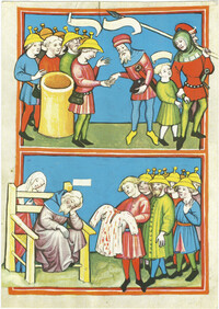 Miniature from the Toggenburg Chronicles