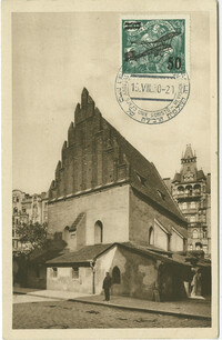 Praha. Staronová synagoga.