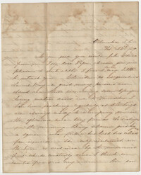 489.  Elizabeth Barnwell to William H. W. Barnwell -- February 22, 1859