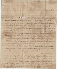 254.  Ann Barnwell to William H. W. Barnwell -- May 6, 1841
