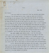 Letter from Gertrude Sanford Legendre, September 26, 1942