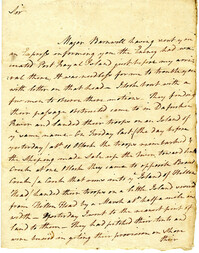 Letter from Benjamin Garden to Benjamin Lincoln