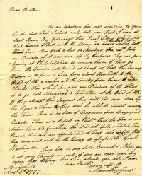 Letter from Mann Page, Jr. to John Page