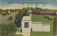 Entrance to Fort Moultrie, Sullivan's Island, Near Charleston, S.C.