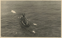Mario Pansa kayaking