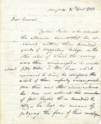 Letter from John Laurens to Benjamin Lincoln