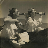Photograph of Gertrude Legendre and Toni Frissell