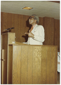 H. Carl Moultrie Gives Speech at Avery Class of 1932 Reunion