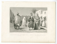 Maure et femme maure - Juif et femme juive à Tanger / Moorish  man and woman - Jew and Jewess of Tangiers