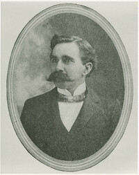 Portrait of Avery Principal, Professor Elbert M. Stevens