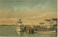Boats by the Docks in Beaufort