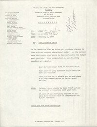 COBRA Memorandum, February 1, 1977