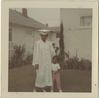 Photograph of a Graduate and Girl
